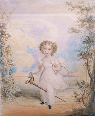Retrato de un niño de English School